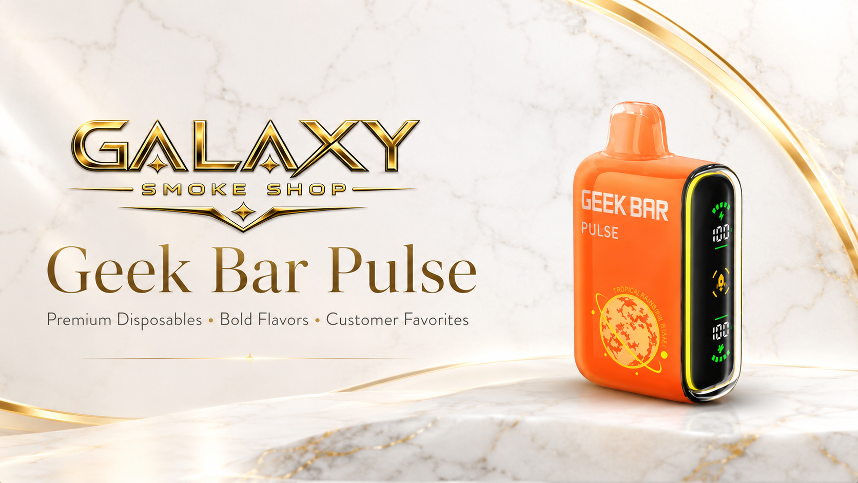 Geek Bar Pulse banner