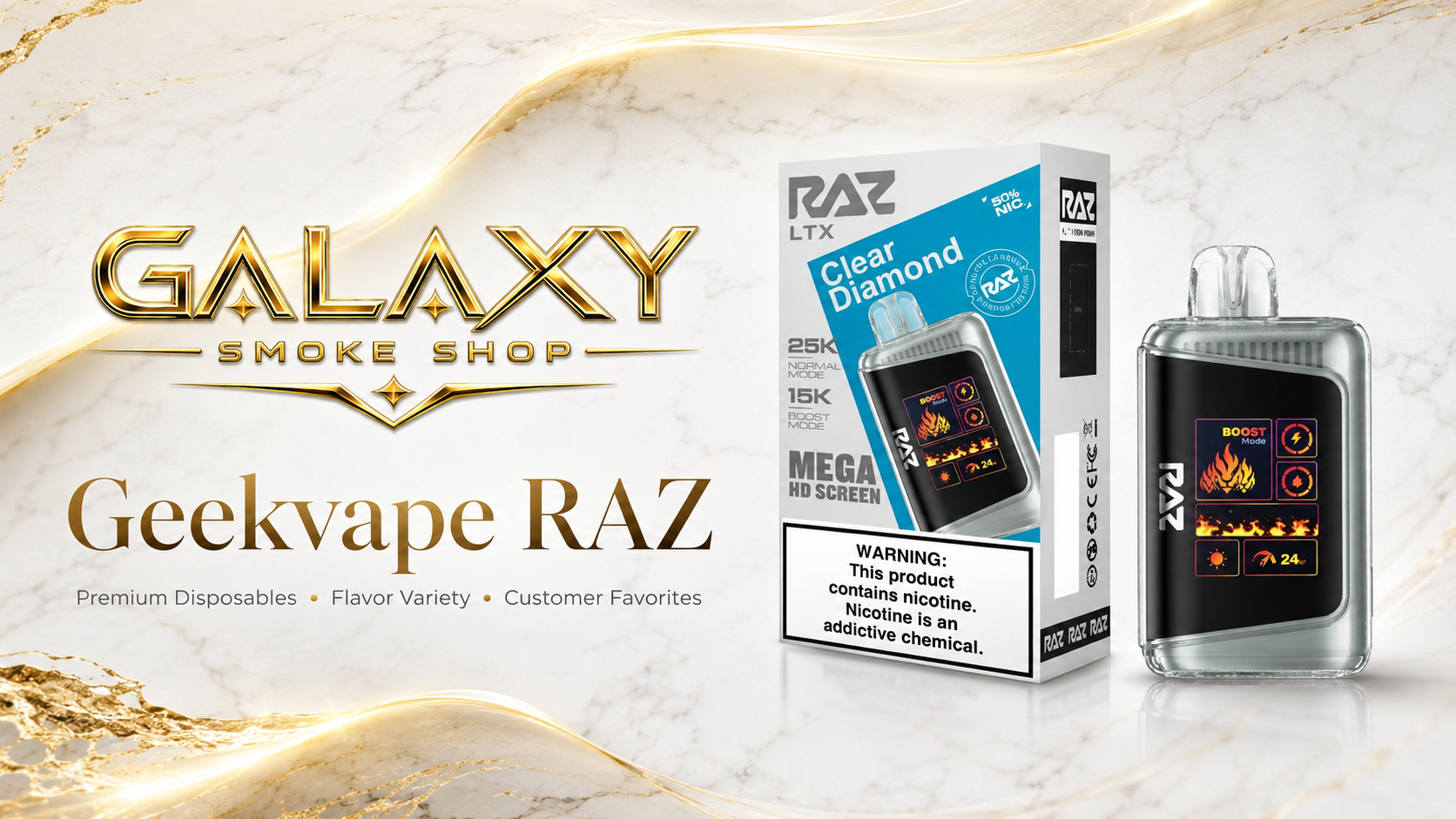Geekvape RAZ banner